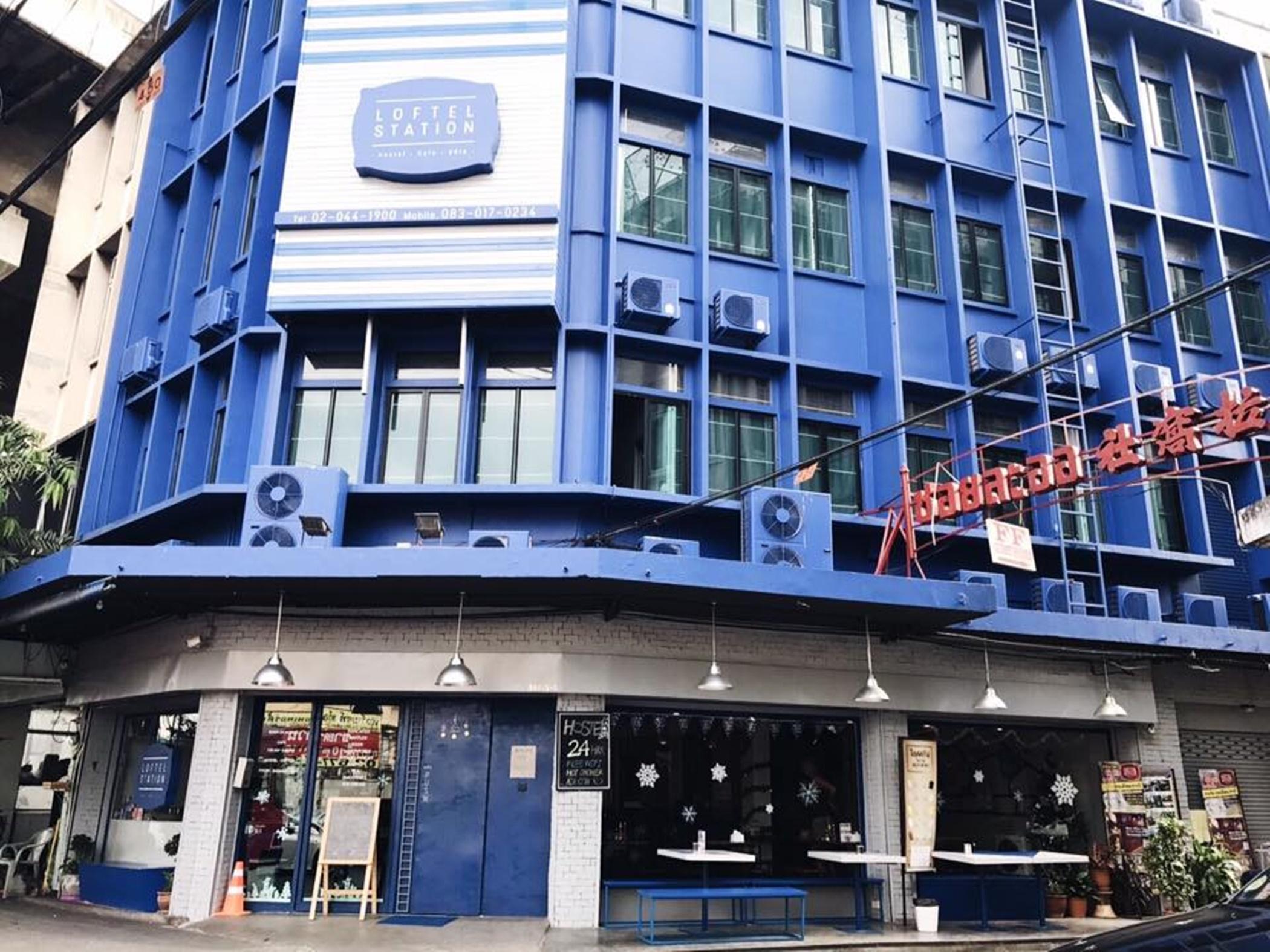 Loftel Station Hostel Bangkok Ngoại thất bức ảnh