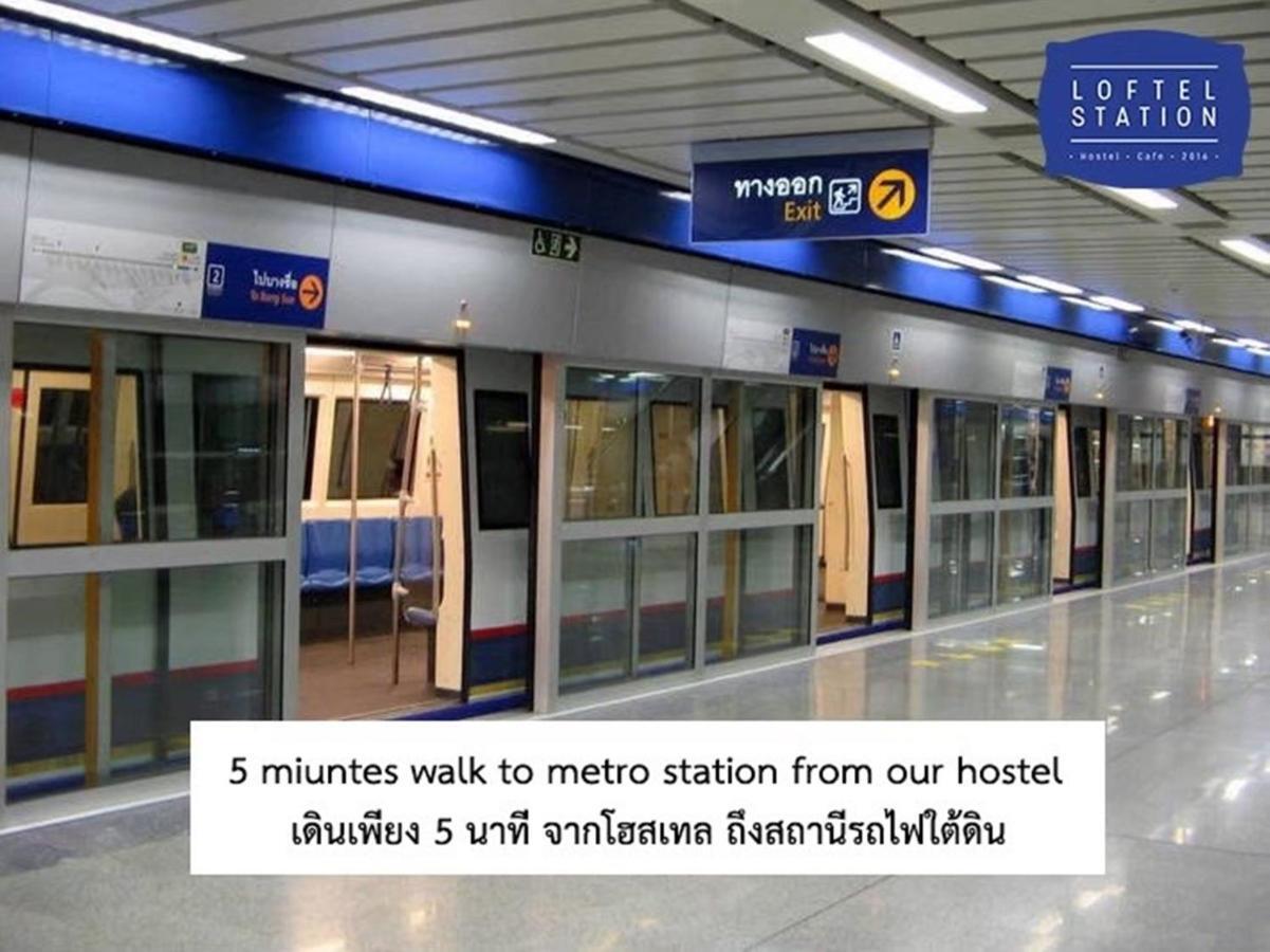Loftel Station Hostel Bangkok Ngoại thất bức ảnh